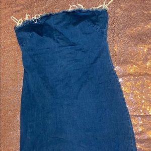 Denim dress
